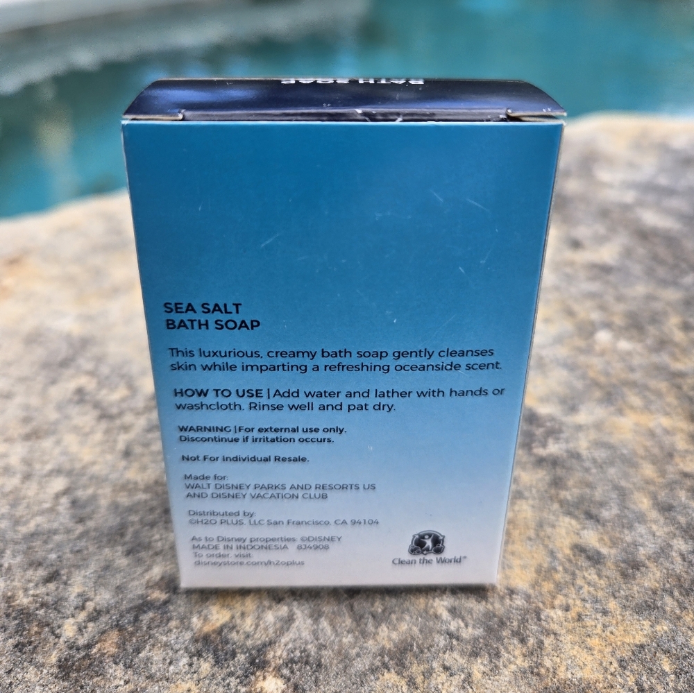 NWT Disney Resorts H2O+ Sea Salt Soap And Lotion Travel Size Set - Picture 6 of 9